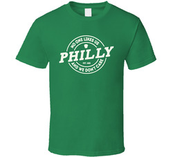 Jason Kelce Philly No One Likes Us And We Don't Care Fly Eagles Fly Cool Fan Classic Cotton Unisex T Shirt