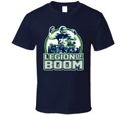 Seattle  Defense Legion Of Boom Nfl Football Classic Cotton Unisex T Shirt