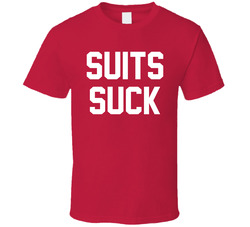 Entourage Movie Billy Walsh Suits Suck Classic Cotton Unisex T Shirt