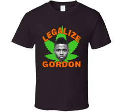 Brown Legalize Josh Gordon Cleveland Football Classic Cotton Unisex T Shirt
