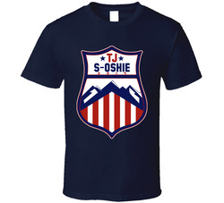 Tj Oshie Usa Sochi Olympic Classic Cotton Unisex T Shirt