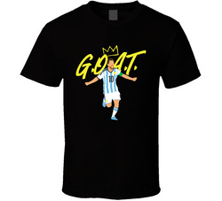Lionel Messi Goat Classic Cotton Unisex T Shirt