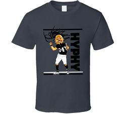 Marshawn Lynch Oakland Runningback Beast Mode Go Crazy Music Hyphy Classic Cotton Unisex T Shirt