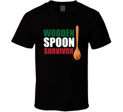 Wooden Spoon Survivor Funny Italian Classic Cotton Unisex T Shirt