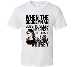 Ronda Rousey Mma Judo Boogeyman Classic Cotton Unisex T Shirt