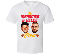 Patrick Mahomes And Travis Kelce Show Classic Cotton Unisex T Shirt