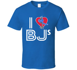 Toronto Baseball I Heart Bjs Classic Cotton Unisex T Shirt