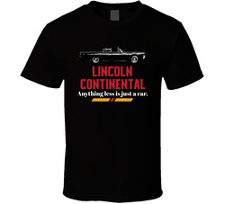 1962 Lincoln Continental 7 0l V8 Anything Less Is Just A Car Fan Classic Cotton Unisex T Shirt