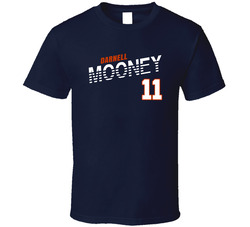 Darnell Mooney 11 Favorite Player Chicago Football Fan Classic Cotton Unisex T Shirt