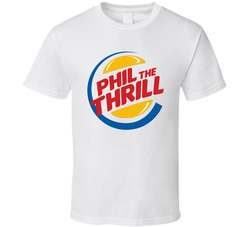 Phil Kessel The Thrill Pittsburgh Hockey Player Funny Burger King Classic Cotton Unisex T Shirt