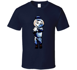 New York Mets Baseball Team Mascot Middle Finger Classic Cotton Unisex T Shirt