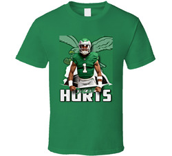 Jalen Hurts Philadelphia Football Fan Classic Cotton Unisex T Shirt