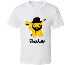 Pikajew Pikachu Funny Jewish Pokemon Classic Cotton Unisex T Shirt