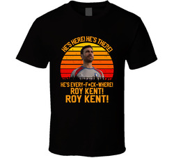 Roy Kent He's Here He's There Ted Lasso Fan Classic Cotton Unisex T Shirt