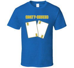 Kevin Shattenkirk St Louis Blues Hockey Player Shatt Deuces Classic Cotton Unisex T Shirt