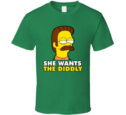 Ned Flanders Funny Classic Cotton Unisex T Shirt