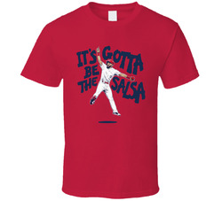 Matt Carpenter St Louis Baseball Hot Streak It's Gotta Be The Salsa Classic Cotton Unisex T Shirt