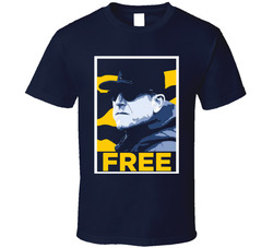 Free Harbaugh Coach Michigan Football Fan Classic Cotton Unisex T Shirt