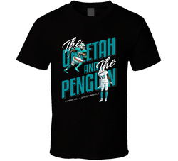 The Cheetah And The Penguin Tyreek Hill Jaylen Waddle Classic Cotton Unisex T Shirt
