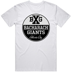 Atlantic City Bacharach Giants Eastern Colored League Baseball Logo Cotton Unisex T Shirt