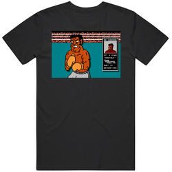 Mr Sandman Mike Tyson Punch Out Boxer Card Retro Video Game Fan Cotton Unisex T Shirt