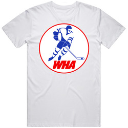 World Hockey Association Retro League Logo Cotton Unisex T Shirt