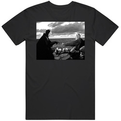 Chess Game Knight And Death The Seventh Seal 1957 Movie Cotton Unisex T Shirt