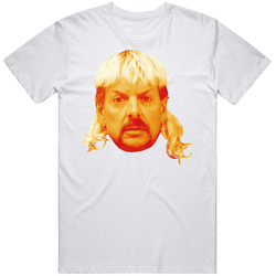 Joe Exotic Big Head Tiger King Cotton Unisex T Shirt