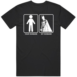 Your Husband My Husband Batman Cotton Unisex T Shirt