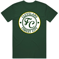 Cleveland Forest City National League Logo Cotton Unisex T Shirt