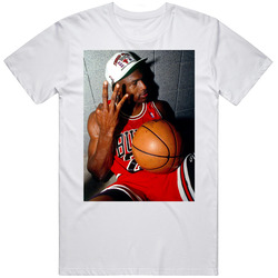 Michael Jordan 3 Fingers Chicago Basketball Cotton Unisex T Shirt