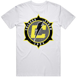 Chicago Storm Major League Indoor Soccer Club Alt Logo Cotton Unisex T Shirt