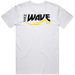 Milwaukee Wave Major League Indoor Soccer Club Alt Logo Cotton Unisex T Shirt
