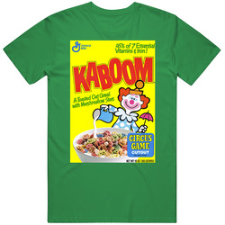 Kaboom Box Greatest Cereal Of All Time Breakfast Fan Foodie Cotton Unisex T Shirt Kaboom Box Greatest Cereal Of All Time Breakfast Fan Foodie Cotton Unisex T Shirt