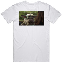 Joe Exotic Baby Yoda Mash Up Tiger King Mandalorian Fan Cotton Unisex T Shirt
