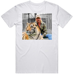 Tiger King Joe Exotic Photo Netflix Series Fan Cotton Unisex T Shirt