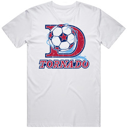 Dallas Tornado North American Soccer League Nasl Retro Team Logo Cotton Unisex T Shirt
