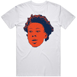 Ayo Dosunmu University Of Illinois College Basketball Player Big Head Fan Cotton Unisex T Shirt