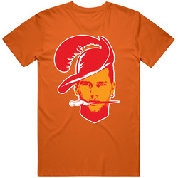 Tom Brady Tampa Bay Logo Cartoon Trade Football Fan Cotton Unisex T Shirt