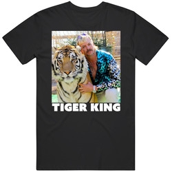 Joe Exotic Tiger King Photo Big Cat Netflix Series Fan Cotton Unisex T Shirt Joe Exotic Tiger King Photo Big Cat Netflix Series Fan Cotton Unisex T Shirt