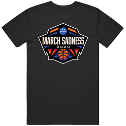 March Sadness 2020 Madness College Basketball Chamionshop Logo Parody Cotton Unisex T Shirt