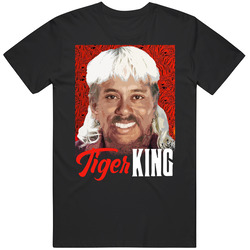 Tiger King Woods Joe Exotic Mashup Parody Netflix Series Fan Cotton Unisex T Shirt Tiger King Woods Joe Exotic Mashup Parody Netflix Series Fan Cotton Unisex T Shirt