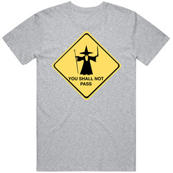 You Shall Not Pass Gandalf Lotr Cotton Unisex T Shirt