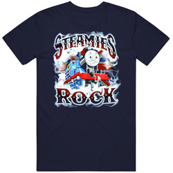 Thomas The Train Steamies Rock Cartoon Cotton Unisex T Shirt Thomas The Train Steamies Rock Cartoon Cotton Unisex T Shirt
