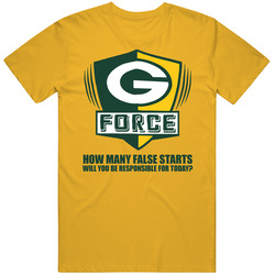 Green Bay Packers Cheesehead Fan G Force Cotton Unisex T Shirt
