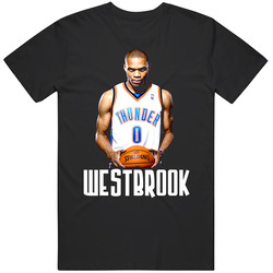 Russell Westbrook Oklahoma City Thunder Cotton Unisex T Shirt Russell Westbrook Oklahoma City Thunder Cotton Unisex T Shirt