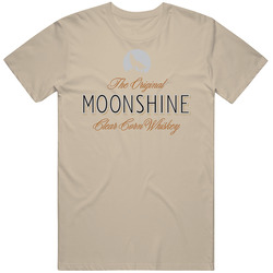 Moonshine Clean Corn Whiskey Alcohol Proof Cotton Unisex T Shirt