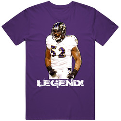 Ray Lewis Baltimore Football Cotton Unisex T Shirt