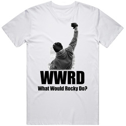 What Would Rocky Do Rocky Balboa Cotton Unisex T Shirt What Would Rocky Do Rocky Balboa Cotton Unisex T Shirt