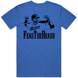 Jose Bautista Fear The Beard Toronto Baseball Cotton Unisex T Shirt